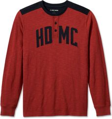 Harley-Davidson Tee-Knit, Russet Brown | 96066-24VM