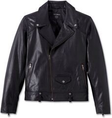 Harley-Davidson Jacket-Leather, Black leather | 97043-23VM