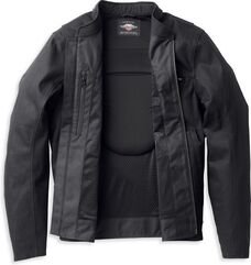 Harley-Davidson Men'S Metropolitan Mandarin Collar 3-In-1 Jacket, Black | 98132-22EM
