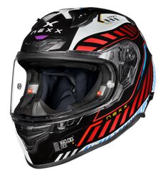NEXX Race Helmet X.R3R OUT BRAKE BLACK.WHITE, Size: XXS | 01XR301412012