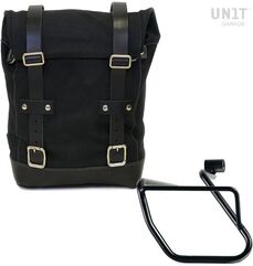 Unitgarage / ユニットガレージ Side Pannier Canvas + Left Subframe BMW CE 04, Black/Black | U001+3700SX-Black-Black