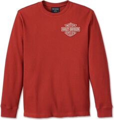 Harley-Davidson Tee-Knit, Russet Brown | 96051-24VM