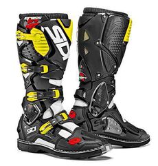 SIDI / シディ オフロード ブーツ Crossfire 3 ホワイト・ブラック・イエローフルオ