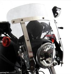 Powerbronze / パワーブロンズ カスタムスクリーン ソリッドブラック SUZUKI VZ800 MARAUDER, 96-01 VANGUARD | 470-S110-003