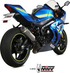 MIVV / ミヴマフラー SPORT SLIP-ON Muffler GPpro TITAN For SUZUKI GSX-R 1000 | S.050.L6P