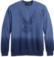 Harley-Davidson Sweatshirt-Knit, Gray Blue | 96025-23VM