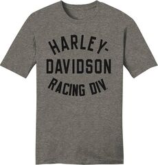 Harley-Davidson Men'S Racing Div. Tee, Medium Grey Heather | 96590-23VM