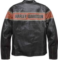 Harley-Davidson Victory Lane Leather Jacket, Black | 98027-18EM