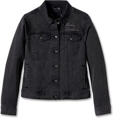 Harley-Davidson Jacket-Denim, Black Denim | 99057-23VW
