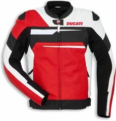 Ducati / ドゥカティ Speed Evo C1 - レザージャケット レッド/ホワイト/ブラック | 9810437