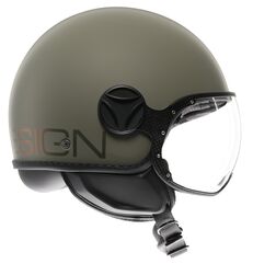 MOMO DESIGN / モモ デザイン ヘルメット FGTR CLASSIC 欧州E2206認証, FLIP マット GREEN/BRONZE | 21184A7001013