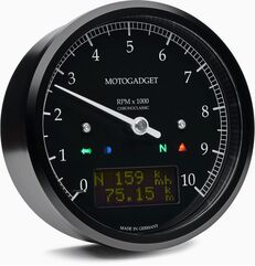 Motogadget / モトガジェット クロノクラシック 8000 (グリーンLCD) ポリッシュベゼル | 2004049