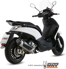 MIVV / ミヴURBAN ステンレススチール for PIAGGIO BEVERLY 125 (2014 - 2016) | C.PG.0019.K