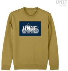 Unitgarage / ユニットガレージ Pioneer Olive oil sweatshirt, Size L | U105_l