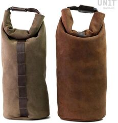 Unit Garage Roll in waxed suede, MossGrey | B008-MossGrey