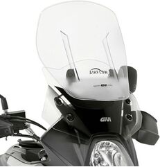 GIVI / ジビ Airflow Sliding Windscreen for Suzuki DL 650 V-Strom 17-, HxW max 43x50 cm, 12 cm sliding, fits oe headlight fairing | AF3112