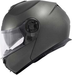 GIVI / ジビ Flip-up helmet X.21 EVO SOLID COLOR Matte Titanium, Size 56/S | HX21SG76856