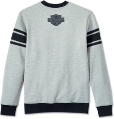 Harley-Davidson Sweatshirt-Knit, Charcoal Grey Heather | 96016-24VM