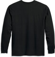 Harley-Davidson Tee-Knit, Colorblock-Design-Black Beauty | 96097-23VM