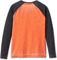 Harley-Davidson Tank-Knit, Colorblock-Design-Harley Orange | 96147-24VW