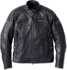 Harley-Davidson Men'S 120Th Amalgam Triple Vent System Riding Jacket, Black | 97031-23EM