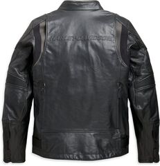 Harley-Davidson Fxrg® Triple Vent System" Waterproof Leather Jacket, Black | 98038-19EM