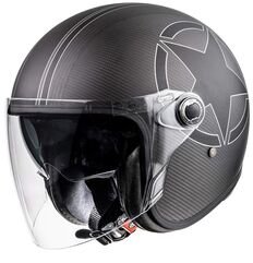 Premier / プレミア Helmets Premier / プレミア Open Face Helmet Vangarde Star Carbon Bm | APJETVIECARSCM00XS
