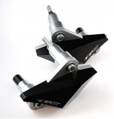 Top-Block / トップブロック フレームスライダー Dorsoduro 750 (08-20), Dorsoduro 900 (08-20), Dorsoduro 1200 (10-17), Shiver 750/900 (08-20)., カラー: アルミニウム | RLA05-A