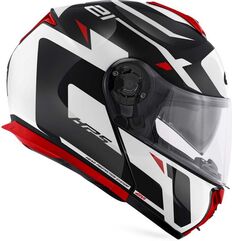 GIVI / ジビ Flip-up helmet X.21 EVO NUMBER Black|White/Red, Size 54/XS | HX21RNBBR54