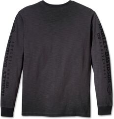 Harley-Davidson 120Th Anniversary Long Sleeve T-Shirt For Men, Blackened Pearl | 96548-23VM