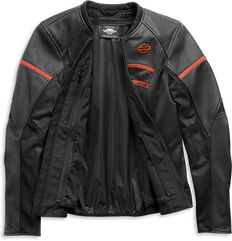 Harley-Davidson H-D Brawler Leather Jacket, Black | 98007-21EW