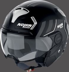 Nolan / ノーラン ジェット ヘルメット N30-4 T PARKOUR, Black