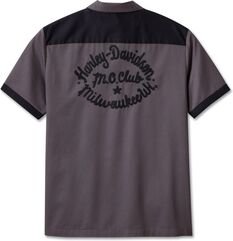 Harley-Davidson Shirt-Woven, Blackened Pearl | 96618-23VM