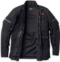Harley-Davidson Men'S Quest Triple Vent System Jacket, Black | 98127-22EM