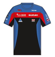 Suzuki / スズキ BSB チーム Tシャツ, S | 990F0-B3CT1-00S