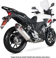 Scorpion / スコーピオンエキゾースト Serket スリップオン チタンスリーブ eマーク Honda CB 500 F/X 2013-2015 2013 - 2015 | RHA160TEO