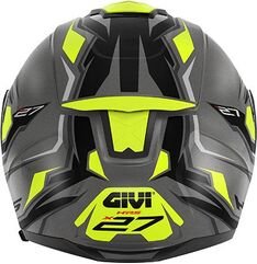 GIVI / ジビ X.27 SECTOR, Matt titanium / black / yellow, Size S | HX27FSEBY56