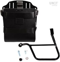 Unitgarage / ユニットガレージ Carrying system in aluminum with adjustable leather front, Quick Release System and frame (2016 until now), Black/Black | U085+U000+1013SX-Black-Black