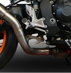 GPR / ジーピーアール Original For Honda Cbr 1000 Rr 2014/16 Homologated スリッポンエキゾースト M3 Black Titanium | H.242.M3.BT