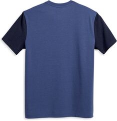 Harley-Davidson Tee-Knit, Colorblock-Design-Grey Blue | 96054-23VM