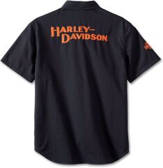 Harley-Davidson Shirt-Woven, Black Beauty | 96853-23VM