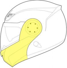 GIVI / ジビ Complete Chin 塗装済み イエロー | Z869RG126