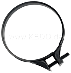 Kedo Hose Clamp for Air Filter Box and Intake Manifold, piece 1, black (clamping range 61-64mm), OEM reference # 90460-58015 | 22309RP