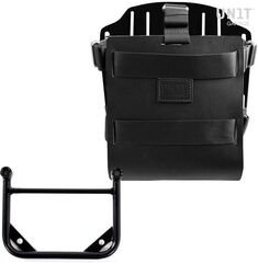 Unitgarage / ユニットガレージ Carrying system in aluminum with adjustable leather front, Quick Release System and Universal frame, Black/Black | U085+U000+1006-Black-Black