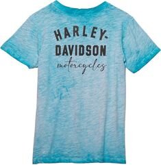 Harley-Davidson Tee-Knit, Gray Blue | 96226-23VW