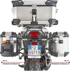 GIVI / ジビ サイドケースキャリア ONE-FIT monokey cam-side 用- Honda XL 750 Transalp トランザルプ (23) | PLO1201CAM