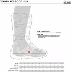 Alpinestars / アルパインスターズ ユース用 Tech 7S ブーツ ブラック, ブルー, ホワイト | 2015017-712