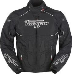 Furygan / フュリガン TITANIUM メンズ テキスタイルジャケット ブラックホワイト | 6380