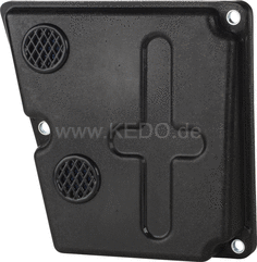 Kedo AirVents, 25mm diameter, with filter element 4 Pieces (Not Street Legal) | 30124