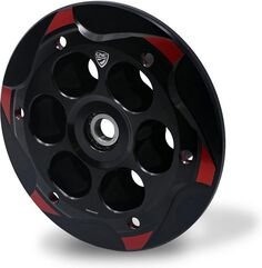 CNC Racing / シーエヌシーレーシング Slipper Clutch pressure plate MV Agusta with bearing - Bicolor, Black/Red | SP301BR